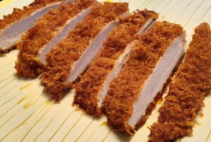 Recette du Tonkatsu de porc avec de la chapelure japonaise Panko